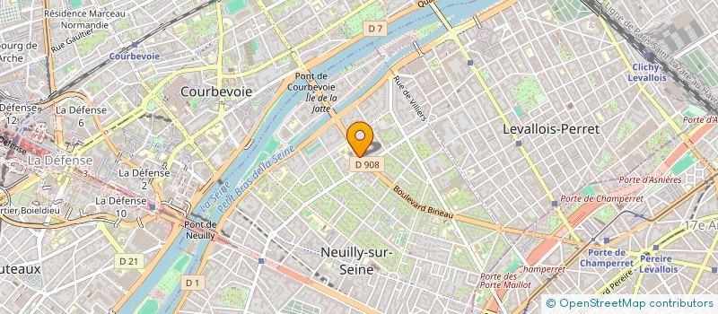 localisation de l'entreprise SCI MARLO à NEUILLY-SUR-SEINE