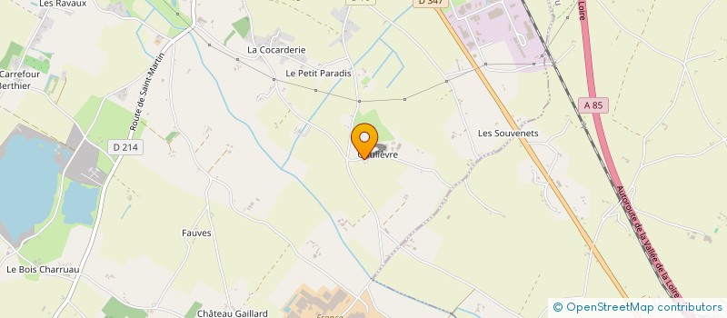 localisation de l'entreprise SCI MARLONG  LONGUE-JUMELLES