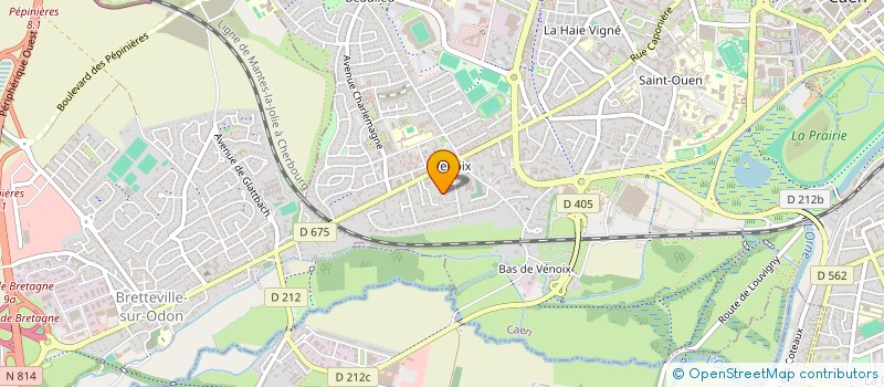 localisation de l'entreprise SCI MARLOPE à CAEN