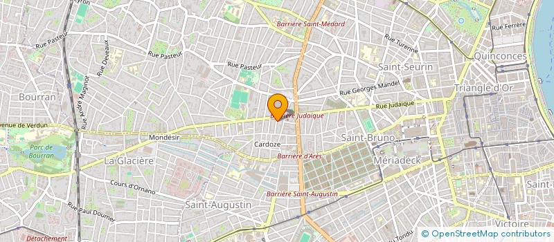 localisation de l'entreprise SCI MARLOTTE  BORDEAUX