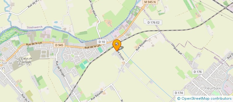 localisation de l'entreprise SCI MARLOTTE  SAILLY-SUR-LA-LYS