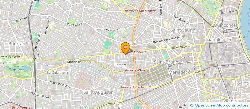 localisation de l'entreprise SCI MARLOTTE IL  BORDEAUX