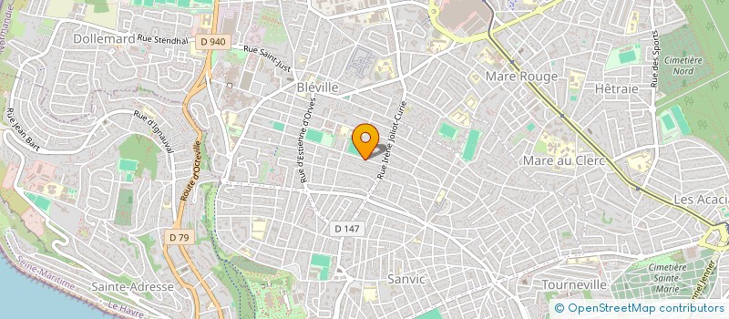 localisation de l'entreprise SCI MARLOU à LE HAVRE