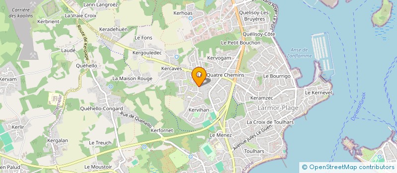 localisation de l'entreprise SCI MARLOUANE  LARMOR-PLAGE