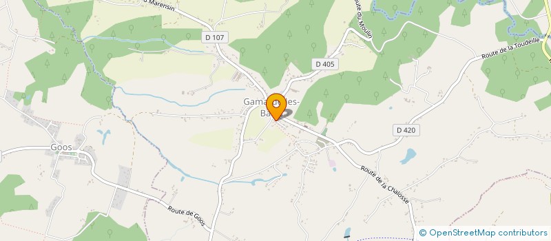 localisation de l'entreprise SCI MARLOUCA  SAINT GEOURS D'AURIBAT