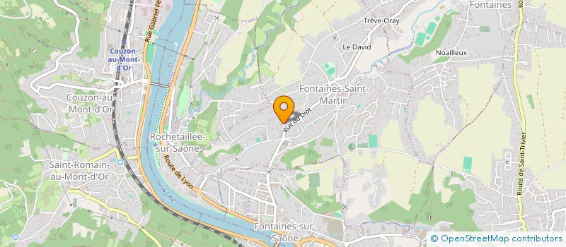 localisation de l'entreprise SCI MARLOUP  FONTAINES-SAINT-MARTIN