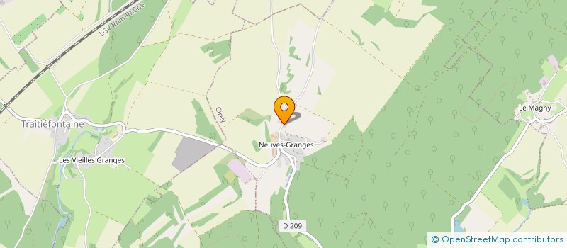 localisation de l'entreprise SCI MARLOZ  CIREY