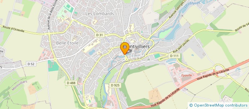 localisation de l'entreprise SCI MARLUC  MONTIVILLIERS