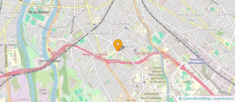 localisation de l'entreprise SCI MARLY 2 à TOULOUSE
