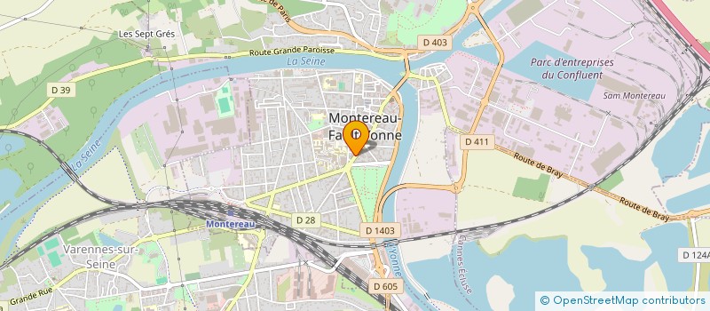 localisation de l'entreprise SCI MARLY à MONTEREAU-FAULT-YONNE