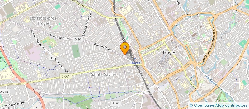 localisation de l'entreprise SCI MARLY à TROYES