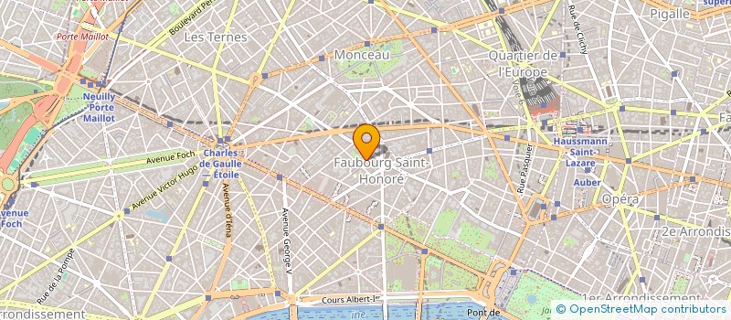 localisation de l'entreprise SCI MARLY FUTURA  PARIS