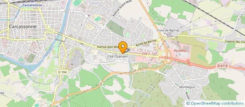 localisation de l'entreprise SCI MARLY-PUEYO à CARCASSONNE