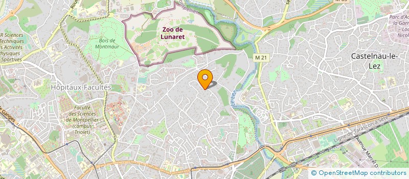 localisation de l'entreprise SCI MARLYJEAN à MONTPELLIER