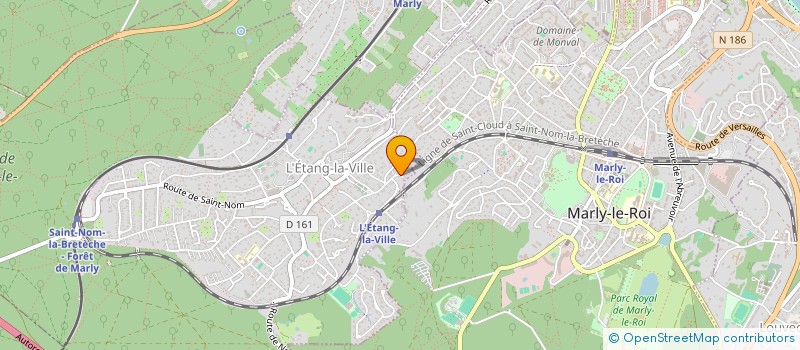 localisation de l'entreprise SCI MARLYLETANG  L'ETANG-LA-VILLE