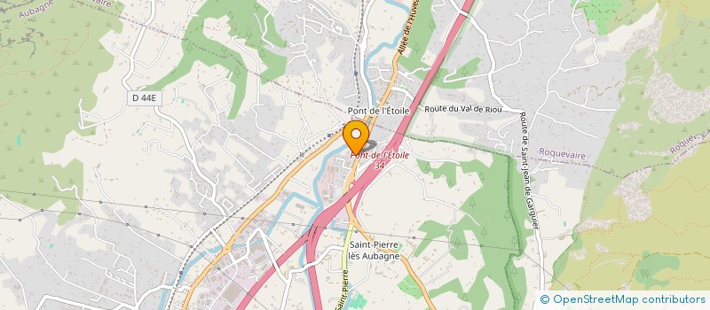 localisation de l'entreprise SCI MARLYN à AUBAGNE