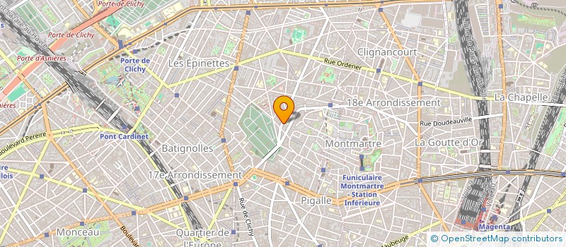 localisation de l'entreprise SCI MARLYNE  PARIS