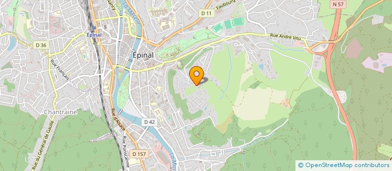 localisation de l'entreprise SCI MARMARA à EPINAL