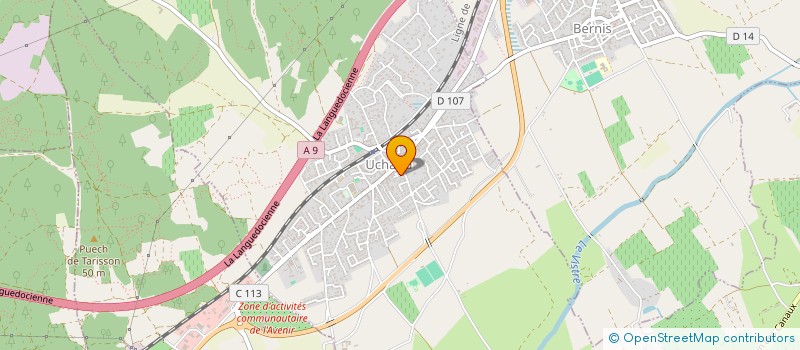 localisation de l'entreprise SCI MARMARA  UCHAUD