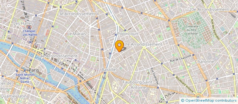 localisation de l'entreprise SCI MARMASSE  PARIS