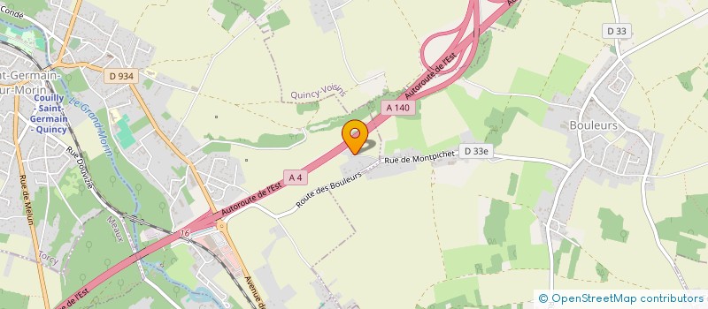 localisation de l'entreprise SCI MARMAUX à COUILLY-PONT-AUX-DAMES