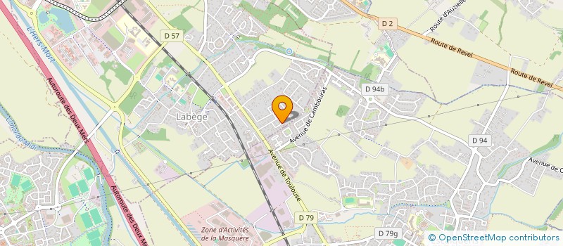 localisation de l'entreprise SCI MARMAX  LABEGE