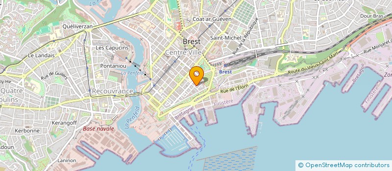 localisation de l'entreprise SCI MARMEN  BREST