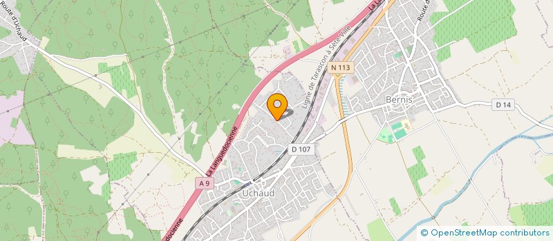 localisation de l'entreprise SCI MARMEY  UCHAUD