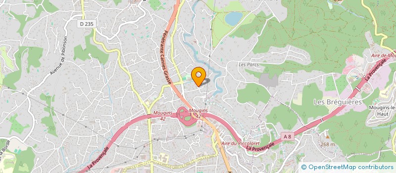 localisation de l'entreprise SCI MARMI à MOUGINS