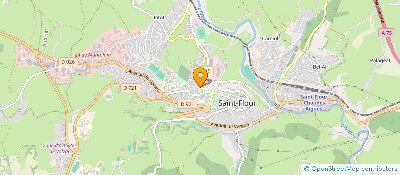 localisation de l'entreprise SCI MARMING à SAINT-FLOUR