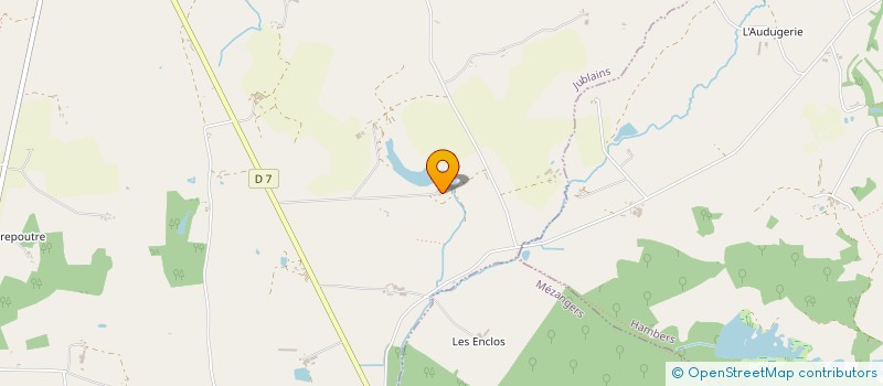 localisation de l'entreprise SCI MARMION - BROUILLE  VIMARTIN-SUR-ORTHE