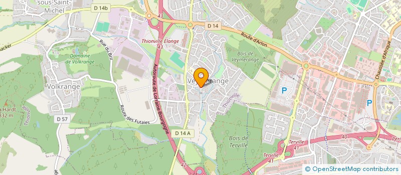 localisation de l'entreprise SCI MARMISO à THIONVILLE