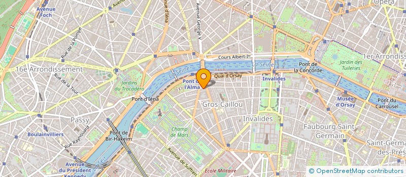 localisation de l'entreprise SCI MARMONT  PARIS