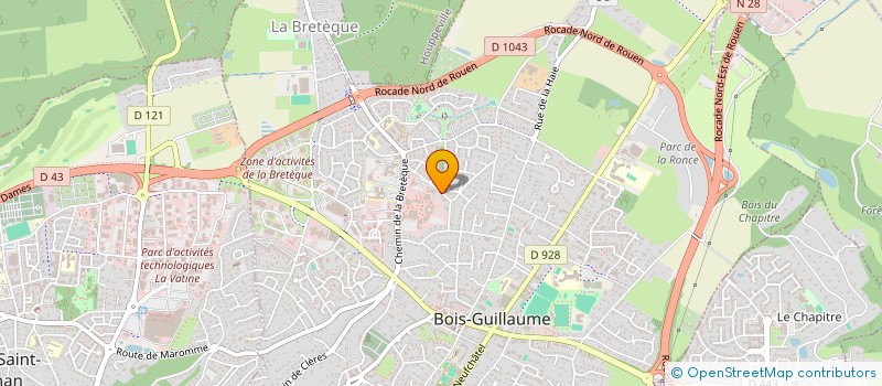 localisation de l'entreprise SCI MARMOTON à BOIS-GUILLAUME