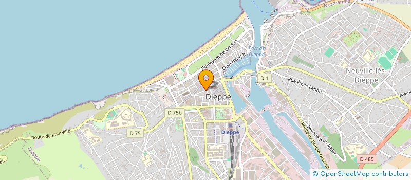 localisation de l'entreprise SCI MARMOTTAN  DIEPPE