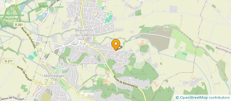 localisation de l'entreprise SCI MARMOTTE à BEAUMONT-LES-VALENCE