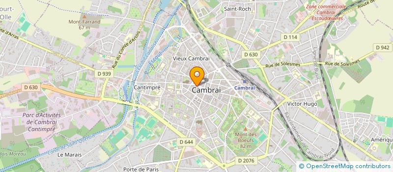 localisation de l'entreprise SCI MARMOTTE  ESTOURMEL