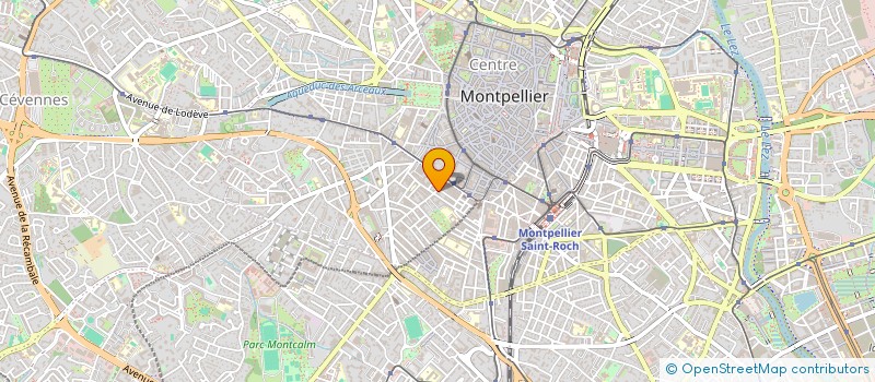 localisation de l'entreprise SCI MARMOTTE A7 à MONTPELLIER