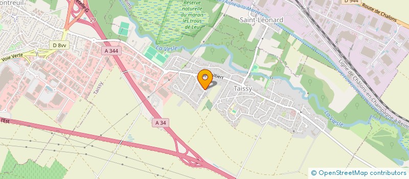 localisation de l'entreprise SCI MARN'OCEAN  TAISSY