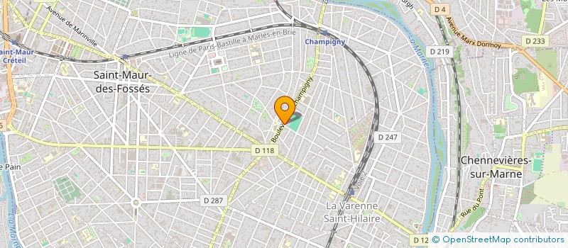 localisation de l'entreprise SCI MARNA à SAINT-MAUR-DES-FOSSES