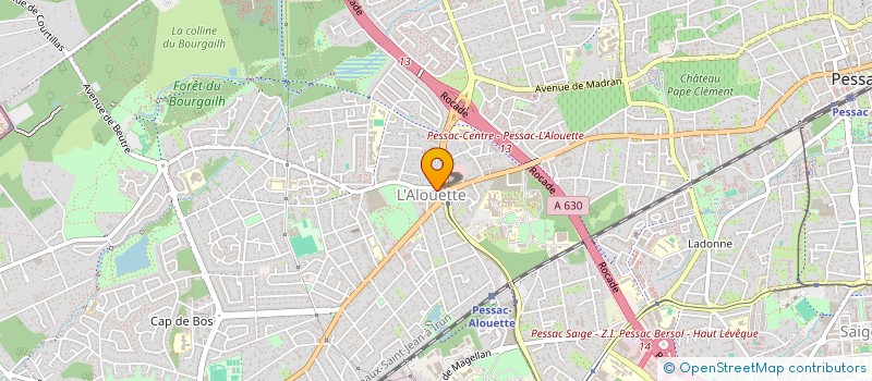 localisation de l'entreprise SCI MARNE I à PESSAC