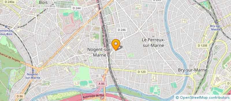 localisation de l'entreprise SCI MARNE PERI  LE PERREUX-SUR-MARNE