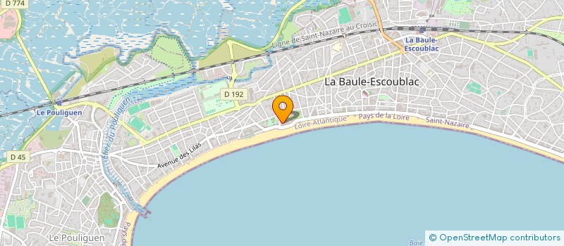 localisation de l'entreprise SCI MARNEHAUTE  LA BAULE-ESCOUBLAC