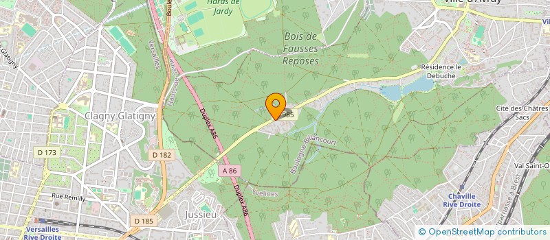 localisation de l'entreprise SCI MARNEL  VILLE-D'AVRAY