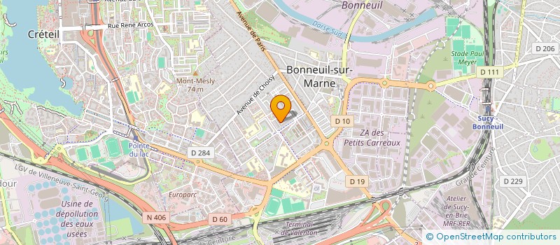 localisation de l'entreprise SCI MARNELEC à BONNEUIL-SUR-MARNE
