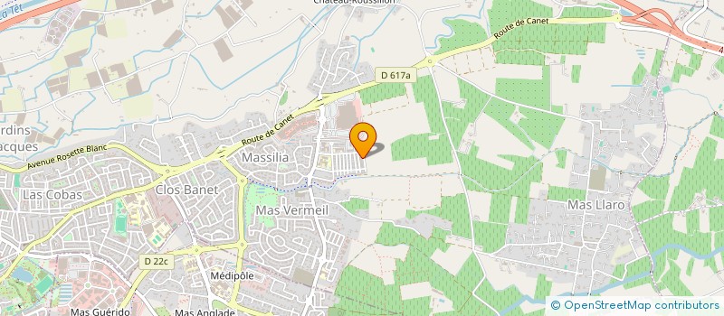 localisation de l'entreprise SCI MARNI  PERPIGNAN