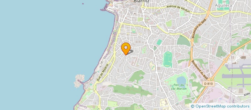 localisation de l'entreprise SCI MARNI à BIARRITZ