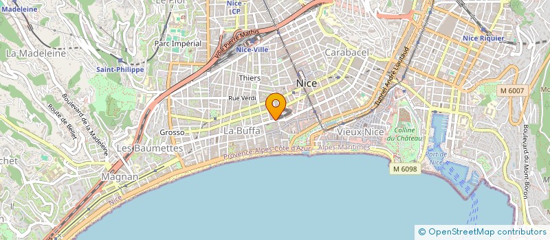 localisation de l'entreprise SCI MARNO II à NICE
