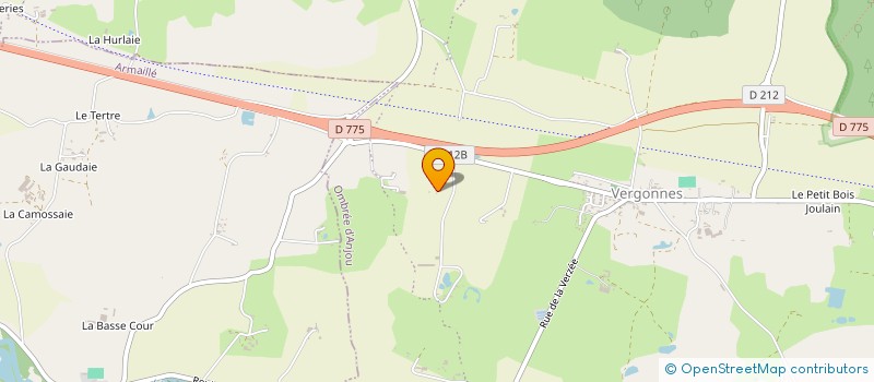 localisation de l'entreprise SCI MARNOL à OMBREE D'ANJOU