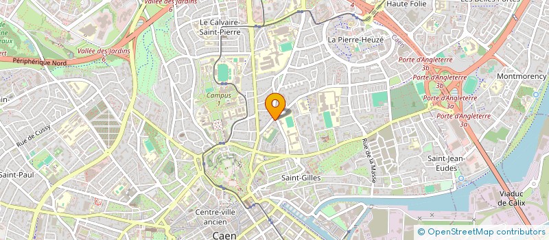 localisation de l'entreprise SCI MARODON à CAEN